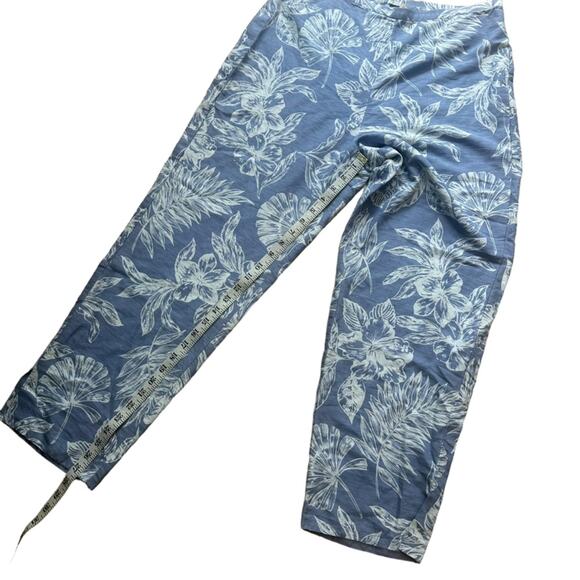 Tommy Bahama 100% Silk Floral Pants Size 12 - Picture 5 of 10